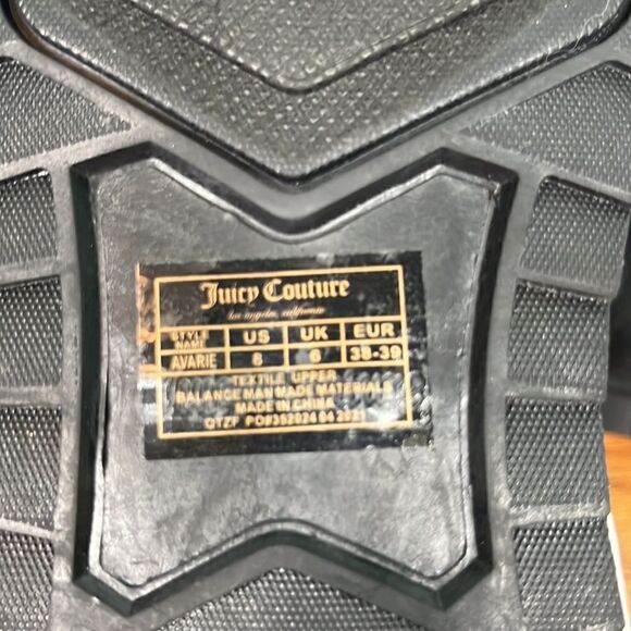 Juicy Couture slip on sneakers with Rhinestones size 8 - Picture 5 of 7